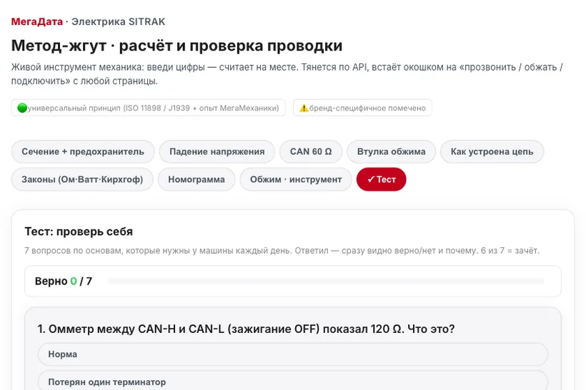 Тест