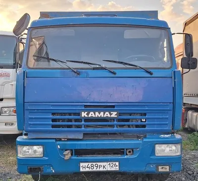ТехноСтавПрицеп ТР8499 на шасси КамАЗ 65115 6x4 Зерновоз