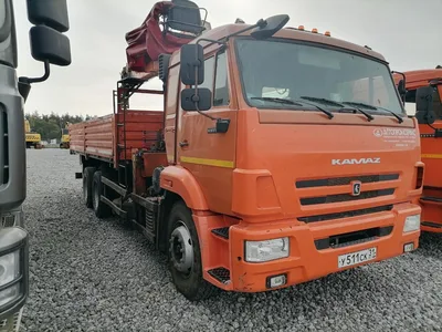 Агропромсервис 4382* на шасси КамАЗ 65115 6x4 Бортовой с КМУ