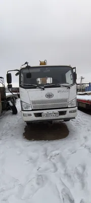 FAW CA5066 4x2 Бортовой с КМУ