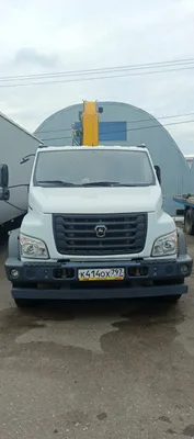 Новый завод 3010* на шасси GAZ GAZON NEXT Бортовой с КМУ_не актуально
