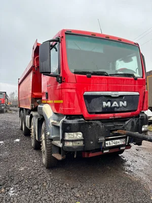Бецема БЦМ-59 на шасси MAN TGS 8x4 Самосвал