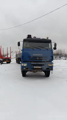Феникс 7806* на шасси КамАЗ 65225 6x6 Седельный тягач с КМУ